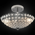 glass 12" 2-Light Elegant Ceiling Light