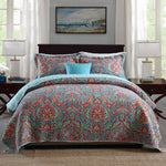 Anminy color 3-piece quilt bedding set