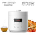 600W Electric Non-Stick Pressure Cooker