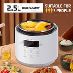 Display of 600W Electric Non-Stick Pressure Cooker