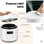 Bottom of 600W Electric Non-Stick Pressure Cooker