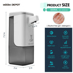 size of Automatic Gel Soap Dispenser