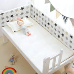 stars of Breathable Cradle Crib Bumper