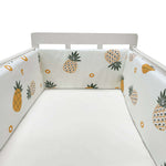 pine apple Breathable Cradle Crib Bumper