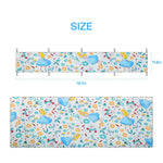 size of Breathable Cradle Crib Bumper