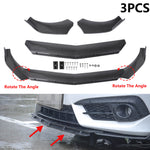 Car Front Bumper Lip Spoiler Kit