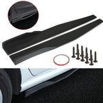 Car Side Skirts, 2Pcs - BCBMALL