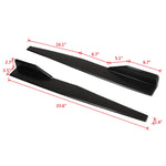 Car Side Skirts, 2Pcs - BCBMALL