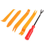 5pcs Car Trim Removal Panel Fastener Tool Kit