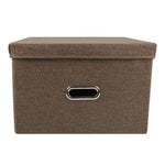 Cotton linen Fabric Storage Bin - BCBMALL