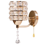 Crystal Wall Lamp Sconce Light - BCBMALL