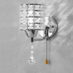 Crystal Wall Lamp Sconce Light - BCBMALL