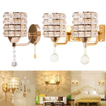 Crystal Wall Lamp Sconce Light - BCBMALL