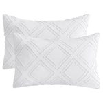 Cushion Cover Pillowcase, 2pcs white