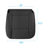 Driver Bottom Seat Cover for 06-09 Dodge Ram size