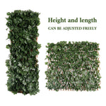 Expandable Faux Ivy Privacy Fence detail