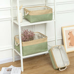 Fabric Foldable Storage Basket display