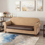 Faux Leather Sofa Seat Cushion Cover - BCBMALL