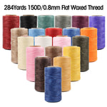 Flat Waxed Leather Sewing Thread - BCBMALL