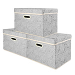 Foldable Storage Bins with Lids - BCBMALL