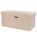 Foldable Storage Ottoman - BCBMALL