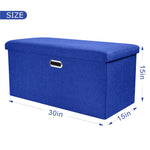 Foldable Storage Ottoman - BCBMALL