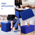 Foldable Storage Ottoman - BCBMALL