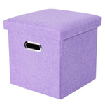 Foldable Storage Ottoman - BCBMALL