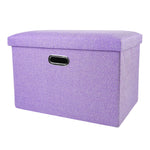 Foldable Storage Ottoman - BCBMALL