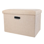 Foldable Storage Ottoman - BCBMALL