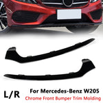 Front Lower Bumper Molding Trim for Benz W205 C Class - BCBMALL