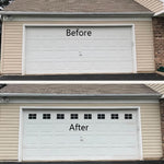 Garage Door Fake Window Decals - BCBMALL