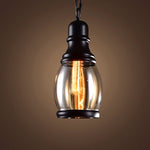 Vintage Glass Pendant Light - BCBMALL