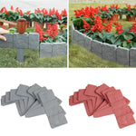 Garden Plastic Fence Stone - BCBMALL