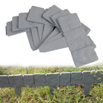 Garden Plastic Fence Stone - BCBMALL