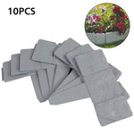 Garden Plastic Fence Stone - BCBMALL