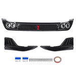 package includes of Rear Bumper Lip Diffuser for Corolla 2019-2020