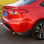 usage of Rear Bumper Lip Diffuser for Corolla 2019-2020