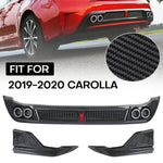 Rear Bumper Lip Diffuser for Corolla 2019-2020