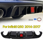 Rear Bumper Lip with Light for INFINITI Q50 2014-2017