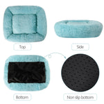 Rectangle Plush Pet Bed - BCBMALL