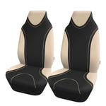 beige color Universal Cloth Car Seat Cover, 2 Seats / 5 Seats