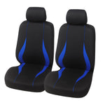 Front and Rear Cloth Seat Cover, Universal Fit