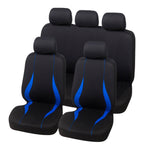 blue Rear Cloth Seat Cover, Universal Fit