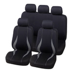 gray Rear Cloth Seat Cover, Universal Fit