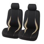 beige Front Cloth Seat Cover, Universal Fit