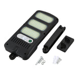 Waterproof Solar LED Wall Light black